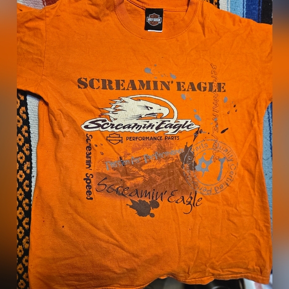 Vintage Harley-Davidson Screaming Eagle Shirt - Picture 2 of 3